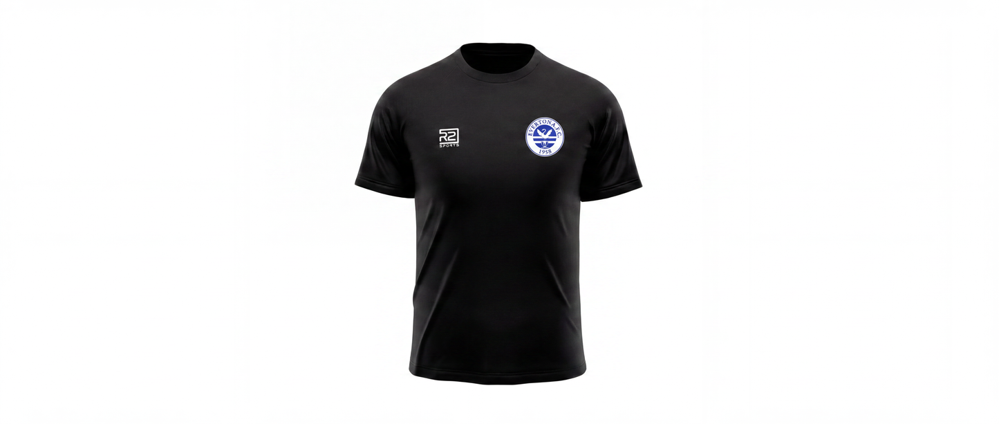 Cotton T-Shirt Black (Everton)