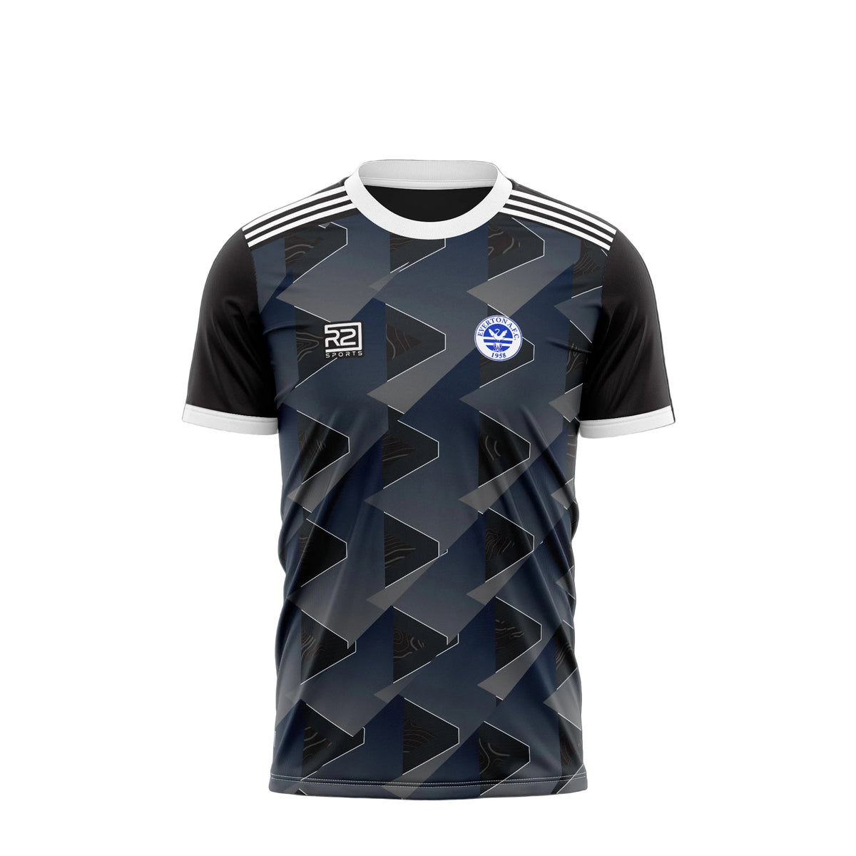 Everton – Training Jersey - Black Geo