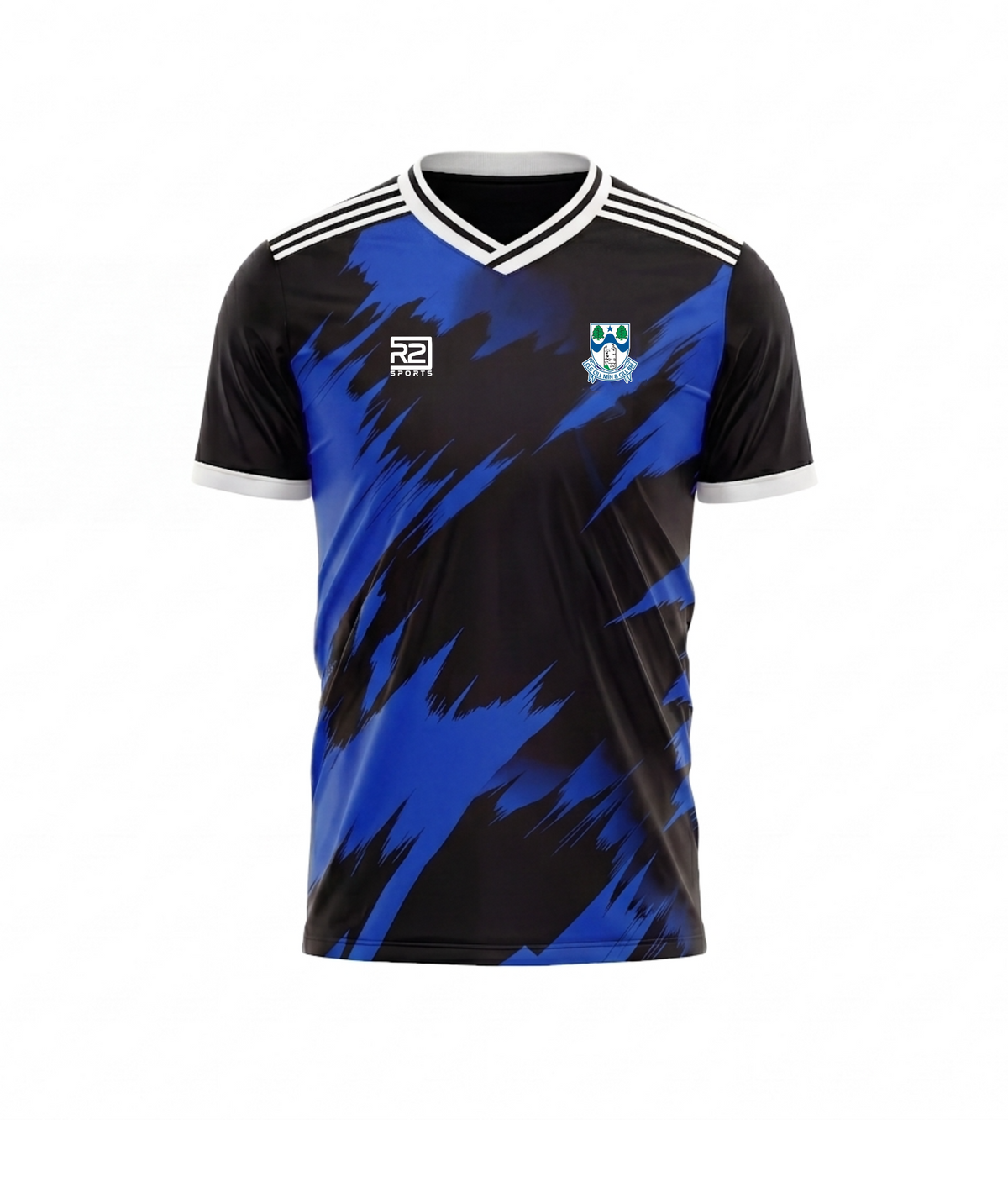 Kilmeen Kilbree – Training Jersey (Black-Blue-Flames)