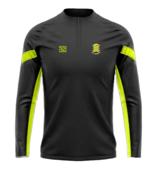 Half Zip (Flo Yellow) (BallyG)