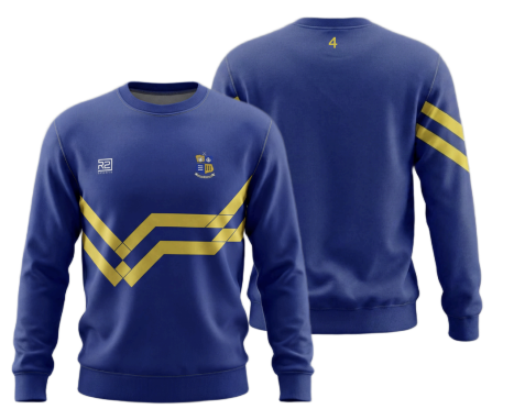 Carrigaline - 4Retro Crewneck (Blue)