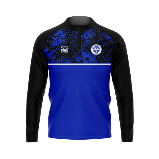 Half Zip Blue/Black - Adults (Everton)