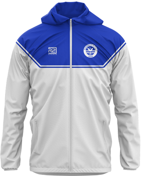 Rain Jacket White/Blue - Adults (Everton)