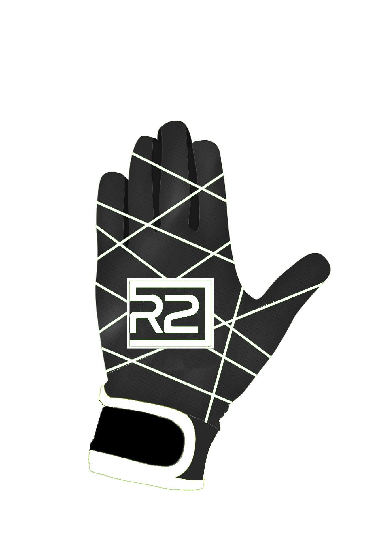 Gloves (Black with Lines)