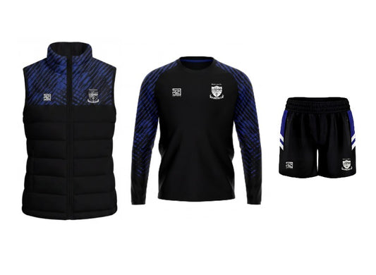 Ballyhea-Milford – Bundle: Gilet/Crewneck/Leisure Shorts (Adults)
