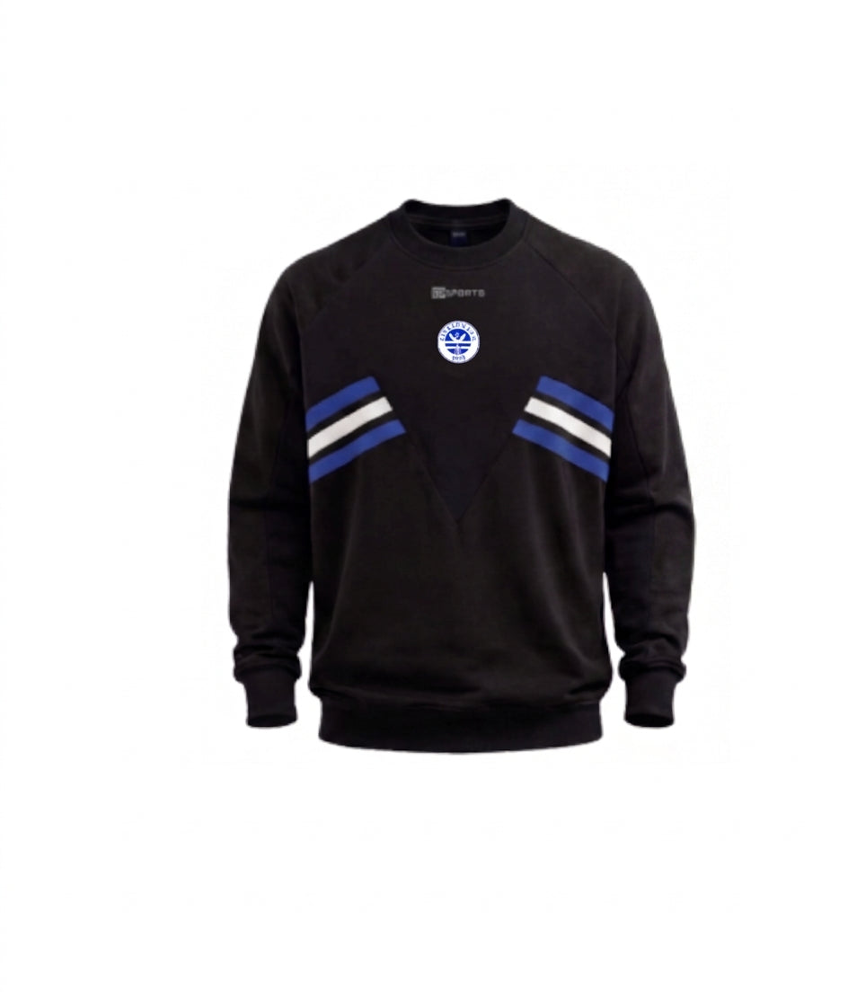 Everton – Retro Cotton Crewneck - Black