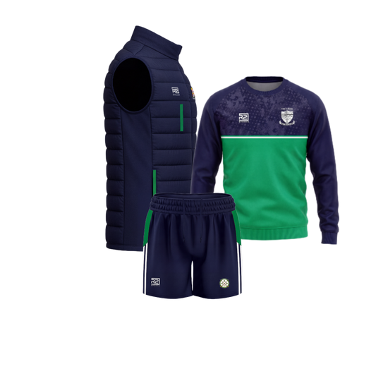 Shamrocks – Bundle (Gilet, Crewneck & Leisure Shorts)