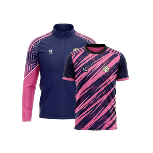 Shamrocks – Bundle (Half Zip Pink & Training Jersey Pink)