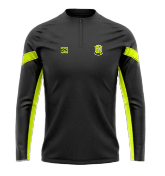 Half Zip (Flo Yellow) (BallyG)
