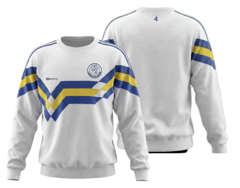 Carrigaline - 4Retro Crewneck (White)