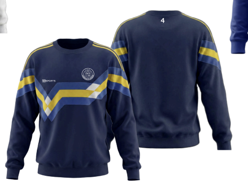 Carrigaline - 4Retro Crewneck (Navy)