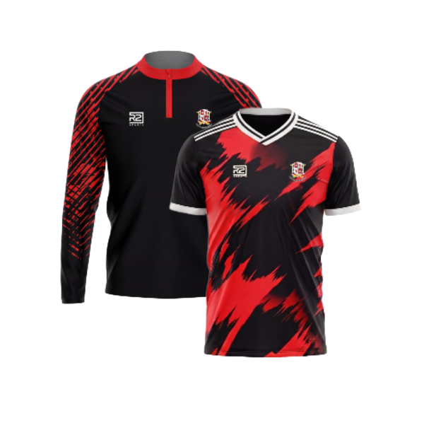Ballygarvan – Half Zip and Training Jersey Bundle Flames